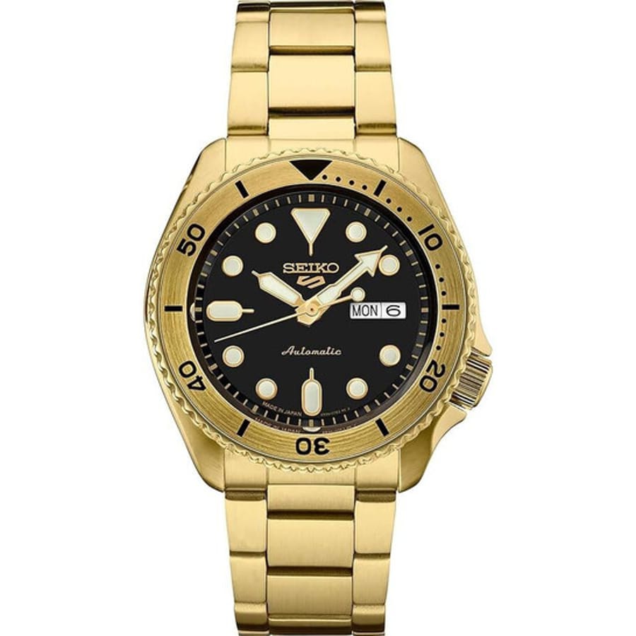 Relógio Seiko 5 Sports Automático Preto Masculino SRPK18