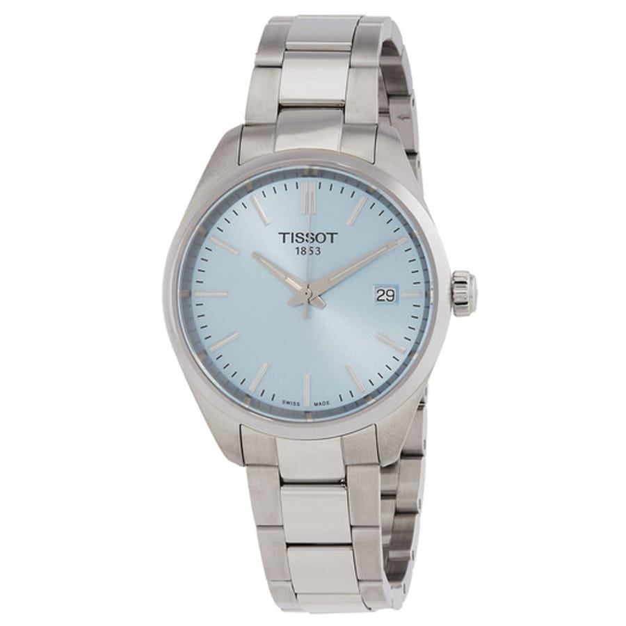 Relógio Tissot PR 100 Quartzo Azul Gelo Feminino T1502101135100