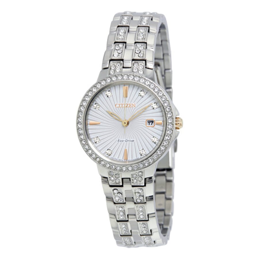 Relógio Citizen Silhouette Crystal Eco-Drive Feminino EW2340-58A