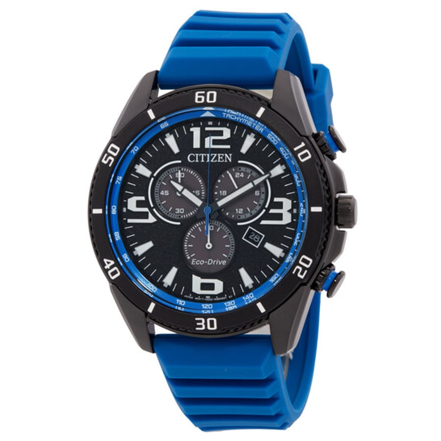 Relógio Citizen Brycen Cronógrafo Preto Masculino AT2586-05E