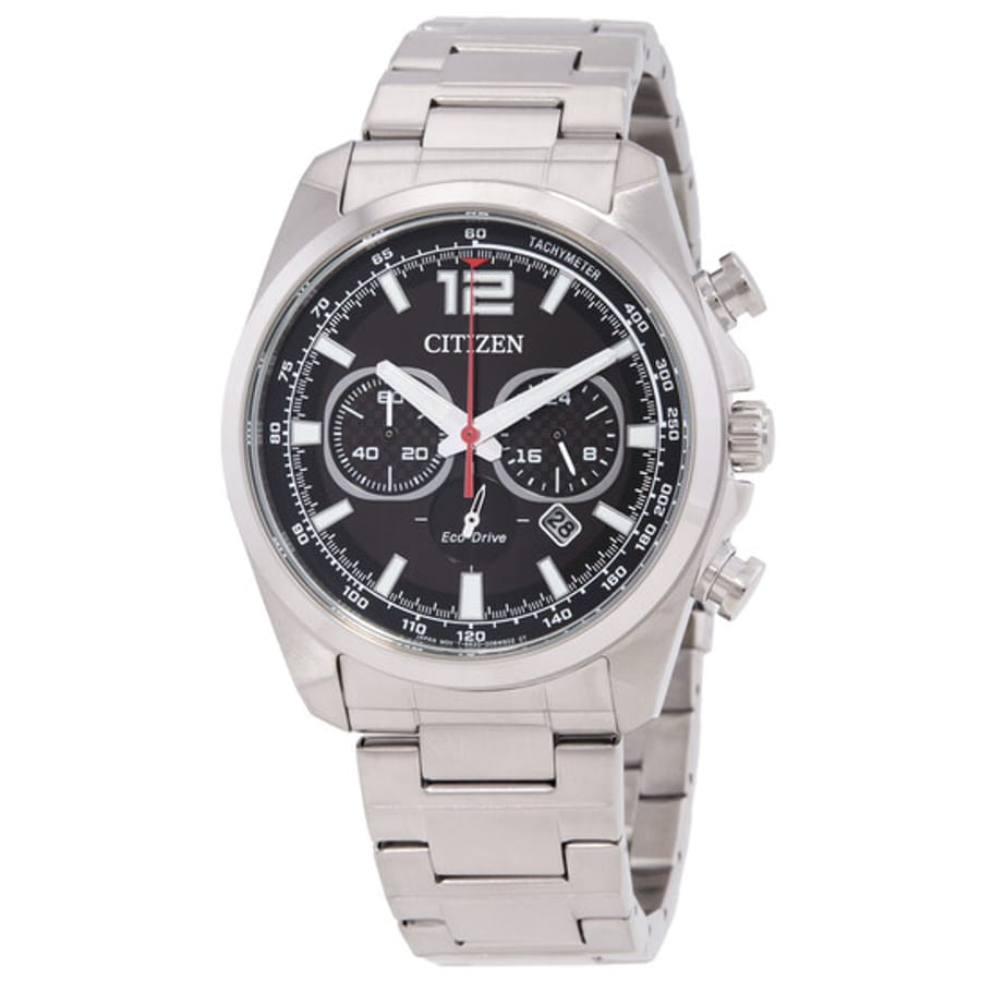 Relógio Citizen Eco-Drive Cronógrafo Preto Masculino CA4640-50E