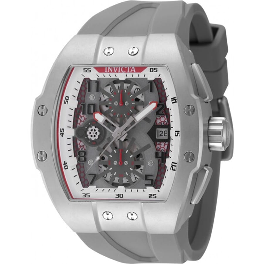Relógio Invicta Racing Cronógrafo Quartzo Cinza Masculino 48026