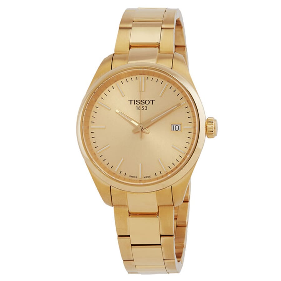 Relógio Tissot PR 100 Quartzo Champagne Feminino T1502103302100