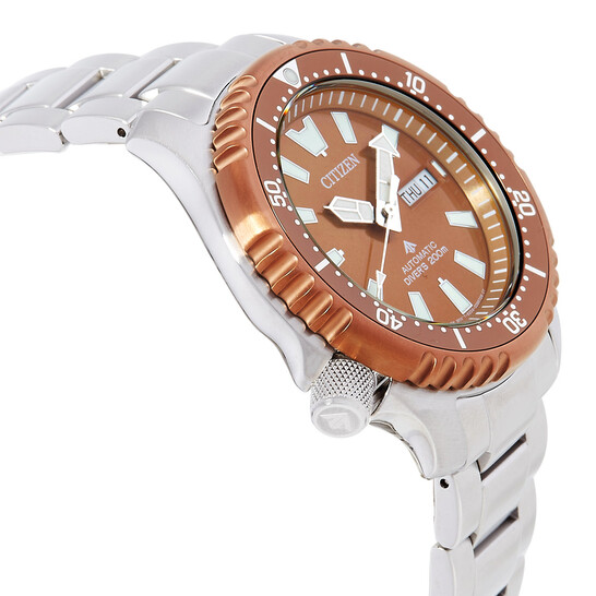 Relógio Citizen Promaster Automático Cobre Masculino NY0164-65X