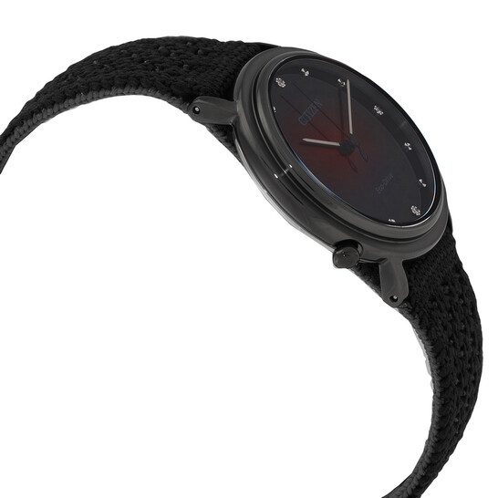 Relógio Citizen Eco-Drive Crystal Preto Feminino EM1007-47E