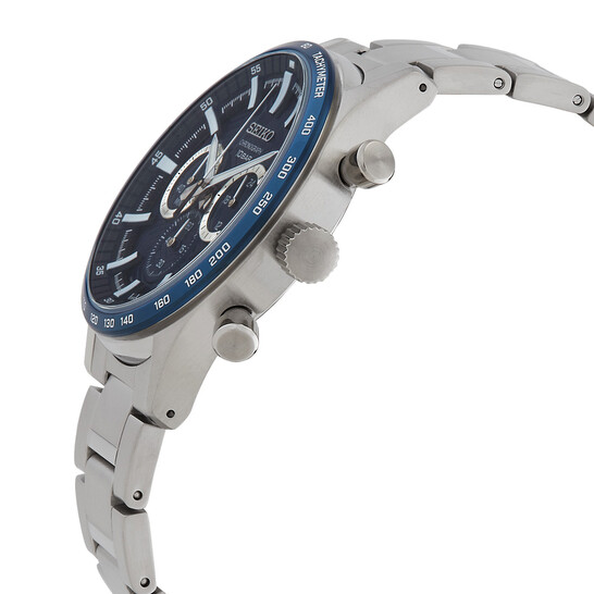 Relógio Seiko Cronógrafo Quartzo Azul Masculino SSB445P1