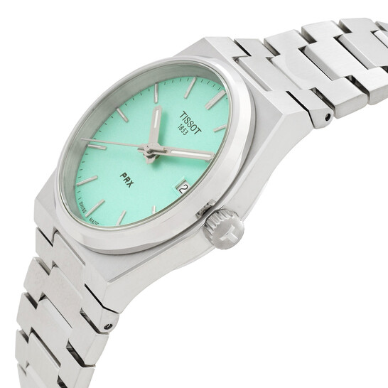 Relógio Tissot PRX Quartzo Verde Claro 35mm Feminino T1372101109100