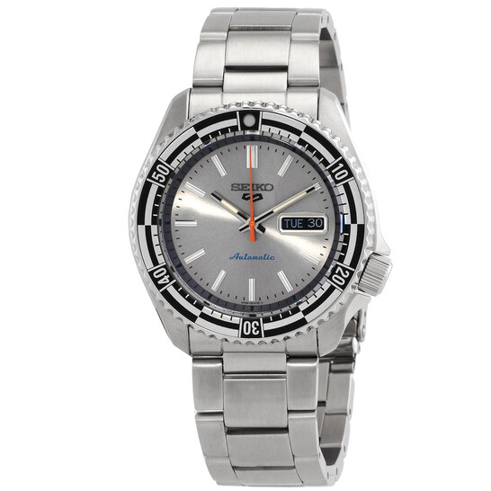 Relógio Seiko 5 Sports Automático Prata Masculino SRPK09K1