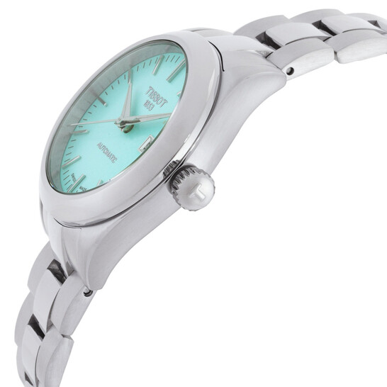 Relógio Tissot T-Classic Automático Diamante Verde Feminino T1320071109100