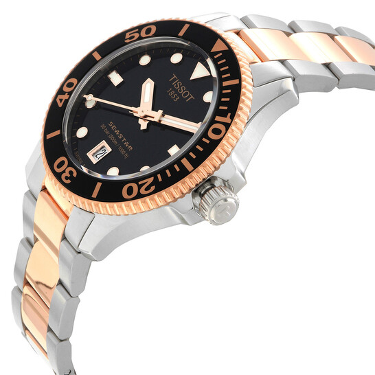 Relógio Tissot Seastar Quartzo Preto T1202102205101
