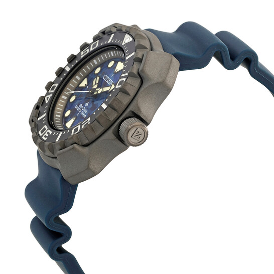 Relógio Citizen Promaster Diver Azul Super Titanium Masculino BN0227-09L
