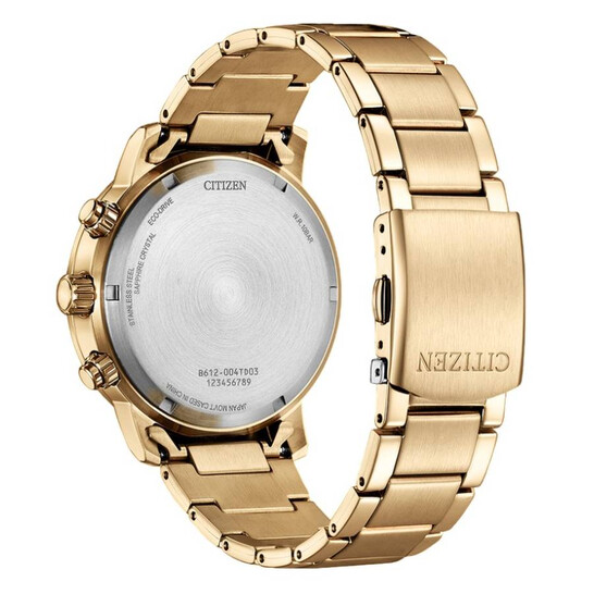 Relógio Citizen Eco-Drive Cronógrafo Azul Masculino CA0843-89L