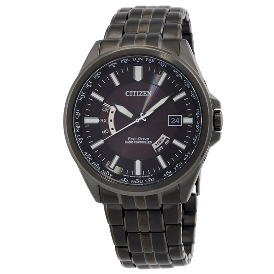 Relógio Citizen Perpétuo Hora Mundial Preto Masculino CB0294-54E
