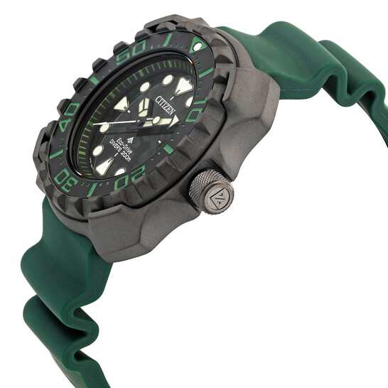 Relógio Citizen Eco-Drive Promaster Diver Verde Super Titanium Masculino BN0228-06W
