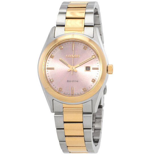 Relógio Citizen Diamante Rosa EW2706-58X