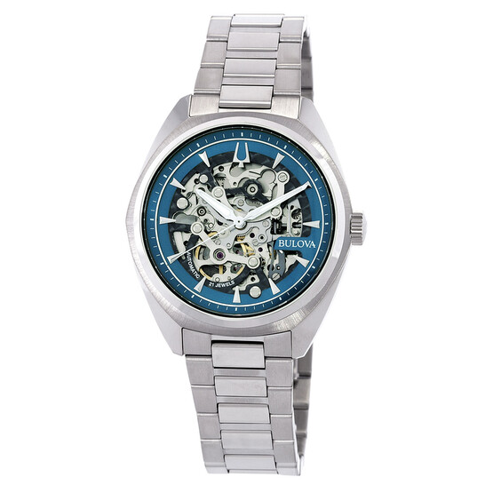 Relógio Bulova Surveyor Automático Azul Masculino 96A292