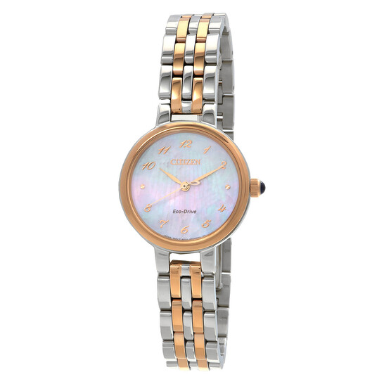 Relógio Citizen L Classic Eco-Drive Branco Feminino EM0996-84Y