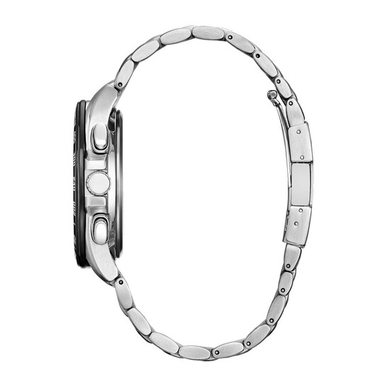 Relógio Citizen PCAT Perpétuo Hora Mundial Cronógrafo GMT Azul Masculino CB5874-81L
