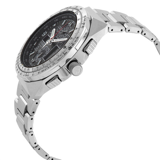 Relógio Citizen Promaster Skyhawk A-T Perpétuo Cronógrafo GMT Preto Masculino JY8120-58E
