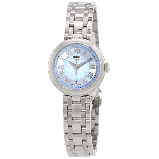Relógio Tissot Bellissima Small Quartzo Madrepérola Azul Feminino T1260101113300