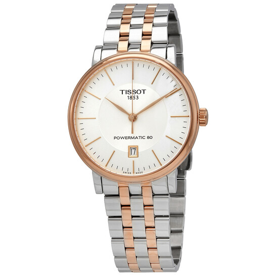 Relógio Tissot Carson Powermatic Automático Prata Masculino T122.407.22.031.01