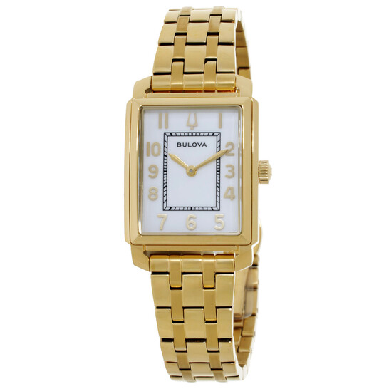 Relógio Bulova Sutton Quartzo Branco Feminino 97L186