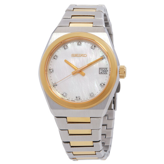Relógio Seiko Quartzo Madrepérola Feminino SUR604P1