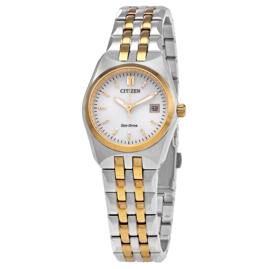Relógio Citizen Eco-Drive Corso Prata Feminino EW2299-50A
