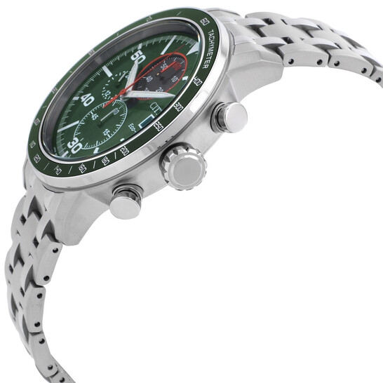 Relógio Citizen Brycen Cronógrafo Eco-Drive Verde Masculino CA0851-56X