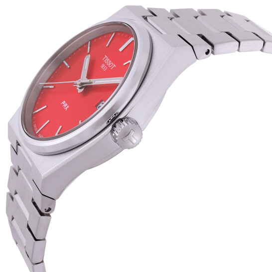 Relógio Tissot PRX 35 Quartzo Vermelho Feminino T1372101142100