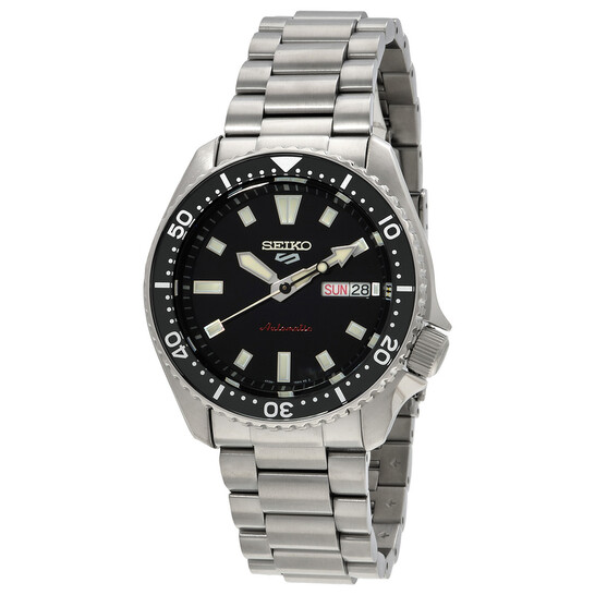 Relógio Seiko 5 Sports SKX Automático Preto Masculino SRPL85K1