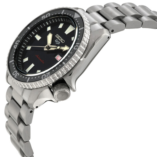 Relógio Seiko 5 Sports SKX Automático Preto Masculino SRPL85K1