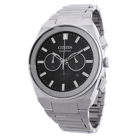 Relógio Citizen Axiom SC Cronógrafo Preto Masculino CA4580-50E