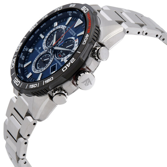 Relógio Citizen Promaster Land Cronógrafo Azul Masculino CB5034-58L