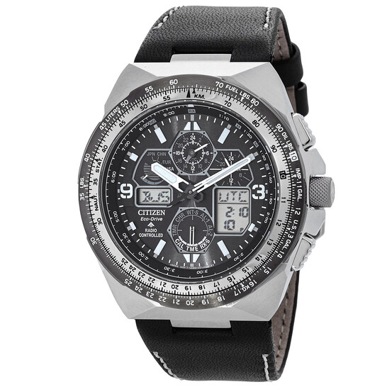 Relógio Citizen Promaster Skyhawk A-T Cronógrafo Preto Masculino JY8149-05E