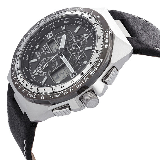 Relógio Citizen Promaster Skyhawk A-T Cronógrafo Preto Masculino JY8149-05E