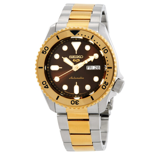 Relógio Seiko 5 Sports Automático Marrom SRPK24