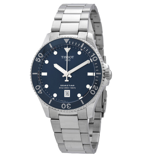 Relógio Tissot Seastar Quartzo Azul Masculino T120.410.11.041.00