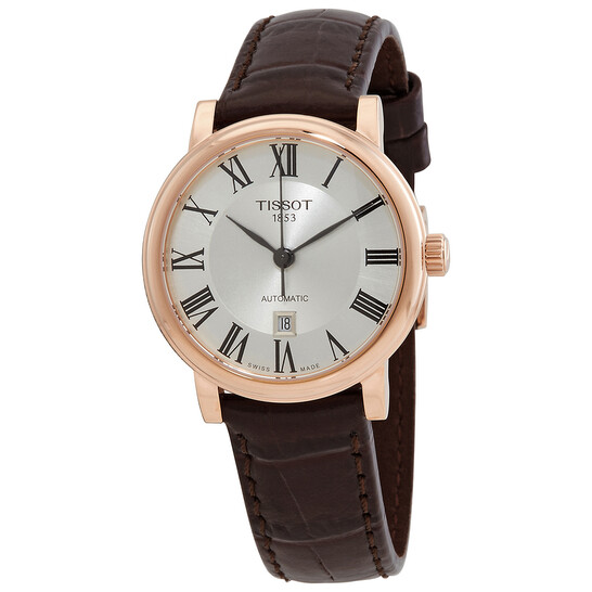 Relógio Tissot Carson Automático Prata Feminino T122.207.36.033.00