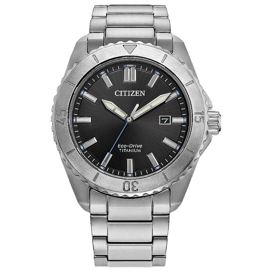 Relógio Citizen Brycen Super Titanium Preto Masculino AW1840-50E