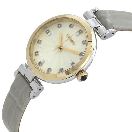 Relógio Seiko Dress Quartzo Diamante Feminino SRZ546