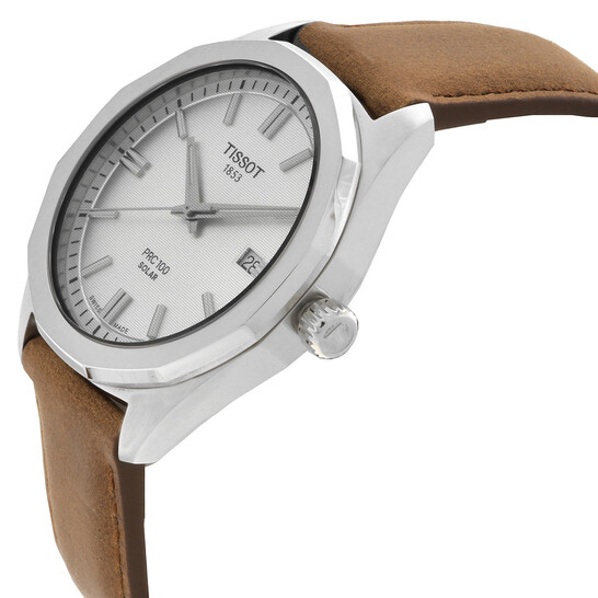 Relógio Tissot PRC 100 Quartzo Solar Prata T1514221603100