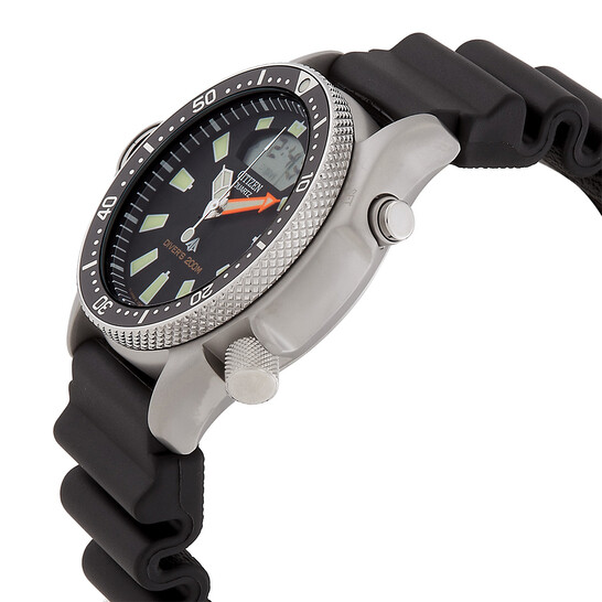 Relógio Citizen Promaster Aqualand Quartzo Preto Masculino JP2000-08E