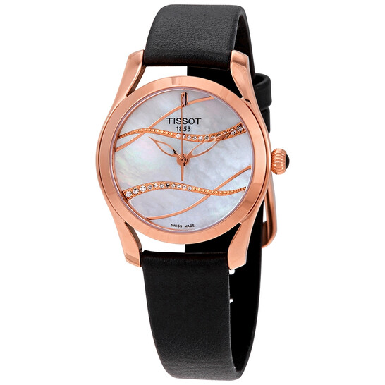 Relógio Tissot T-Wave Madrepérola Branco Diamante Feminino T112.210.36.111.00