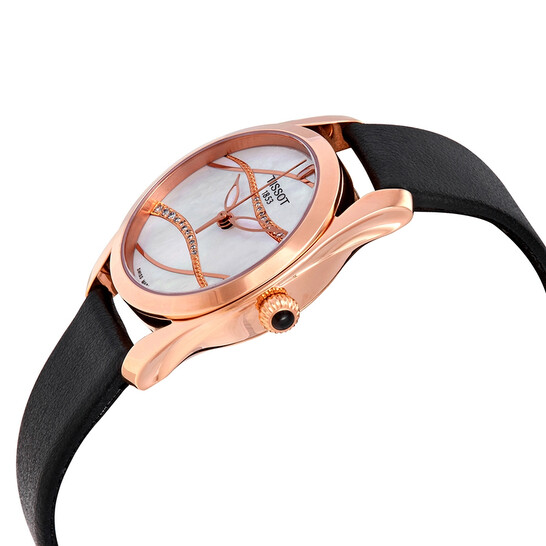 Relógio Tissot T-Wave Madrepérola Branco Diamante Feminino T112.210.36.111.00