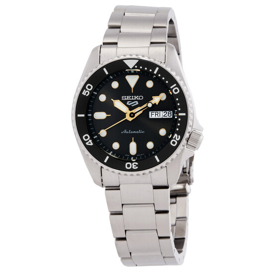 Relógio Seiko 5 Sports Automático Preto Masculino SRPL79K1