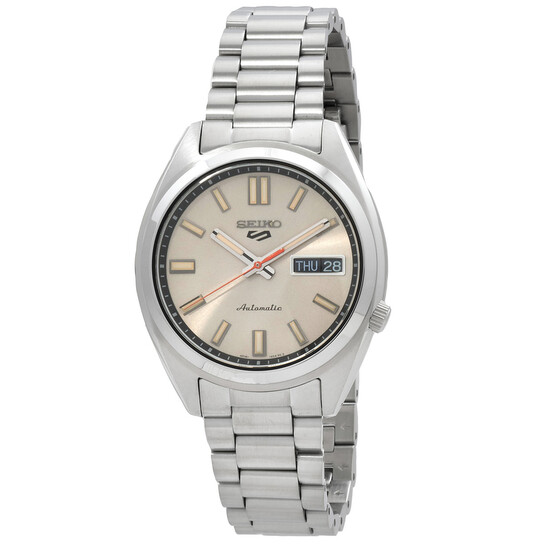 Relógio Seiko 5 Sports SNXS Automático Marfim Masculino SRPK91K1