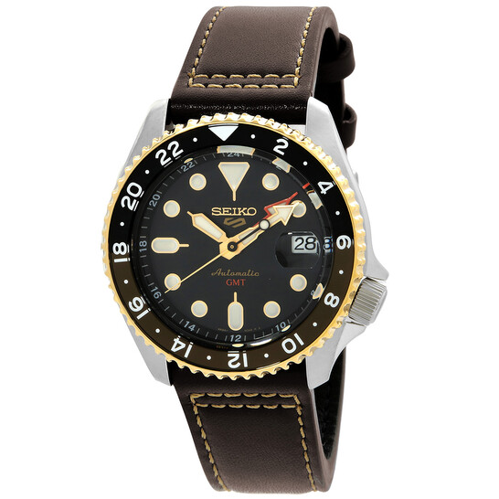 Relógio Seiko 5 Sports SKX GMT Automático Preto Masculino SSK036