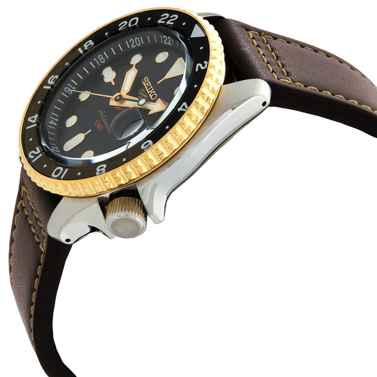 Relógio Seiko 5 Sports SKX GMT Automático Preto Masculino SSK036