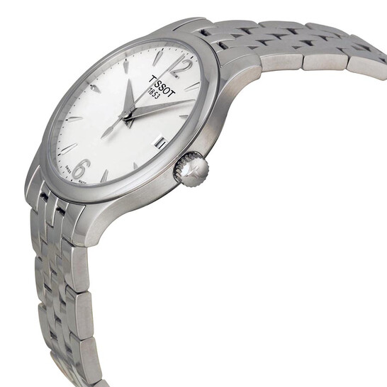 Relógio Tissot Tradition Prata Feminino T0632101103700
